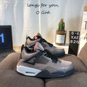 Air Jordan 4 Retro OG "Taupe Haze" Black Brown Mocha AJ4 Joe 4 Adhering to the l